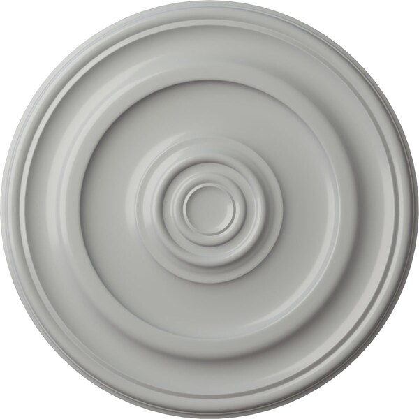 Ekena Millwork Kepler Traditional Ceiling Medallion (For Canopies up to 5 1/4"), 23 5/8"OD x 1 3/4"P, Frost CM24KPFRF - main